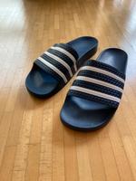 1x ADIDAS ORIGINALS Adilette Slides Navy / White EU 47 Hannover - Südstadt-Bult Vorschau