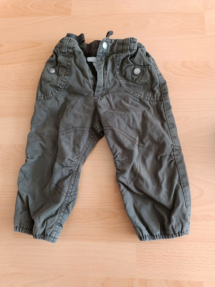 Bekleidungspaket Thermohose Hose gefüttert Latzhose 86 h&m c&a in Markt Schwaben