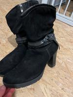 Tamaris Stiefel schwarz Niedersachsen - Otterndorf Vorschau