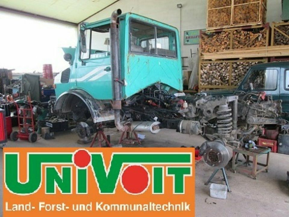 Nutzfahrzeuge MB trac Unimog Reparaturen Instandsetzung aller Art in Warmensteinach