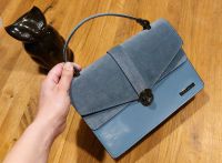 Handtasche graublau Venice Leather München - Sendling-Westpark Vorschau