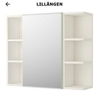 Ikea Lillangen Badezimmerschrank Spiegelschrank Bayern - Großwallstadt Vorschau