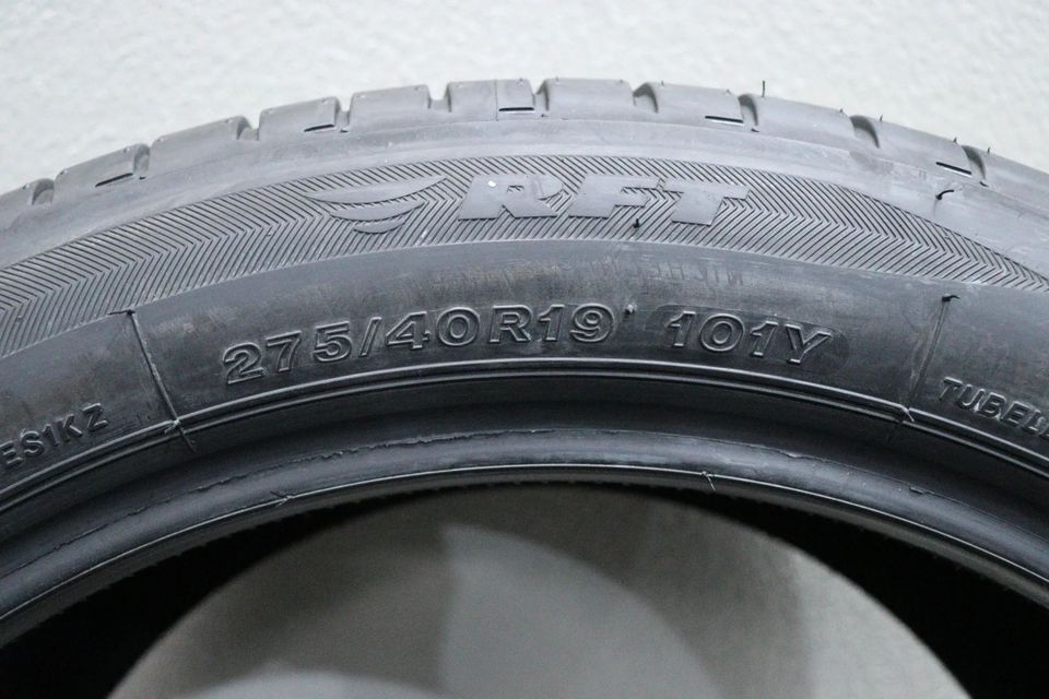 2x Bridgestone Potenza S001 RSC RFT* 275 40 R19 101Y Sommer TOP in Großmehring