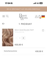 Beauty Works Double weft extensions neu 50cm Baden-Württemberg - Esslingen Vorschau