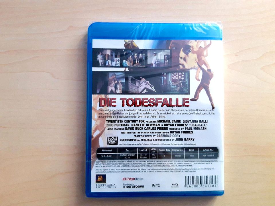 Die Todesfalle - mit Michael Caine - Bluray ( nicht DVD ) in Hamburg