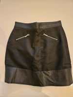 H&M Minirock Rock schwarz Leder 36 S Nordrhein-Westfalen - Neuss Vorschau