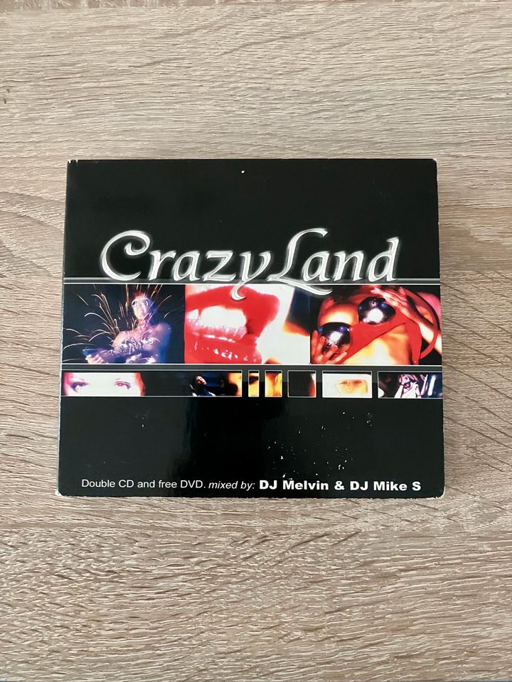 CrazyLand 2 CDs plus DVD Mix by DJ Melvin Mike S. House Electro in Rietberg