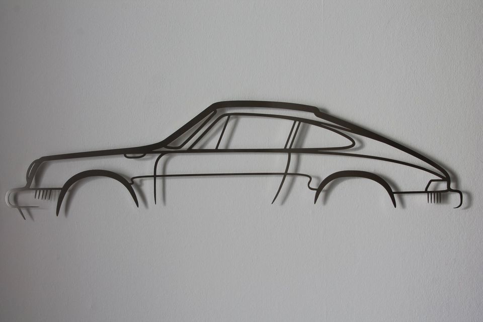 Porsche 911 G-Modell - Wandbild / Silhouette - Edelstahl V2A in Lemgo