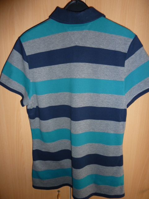 Tommy Hilfiger Poloshirt Blau-Grau-Türkis in Wickede (Ruhr)