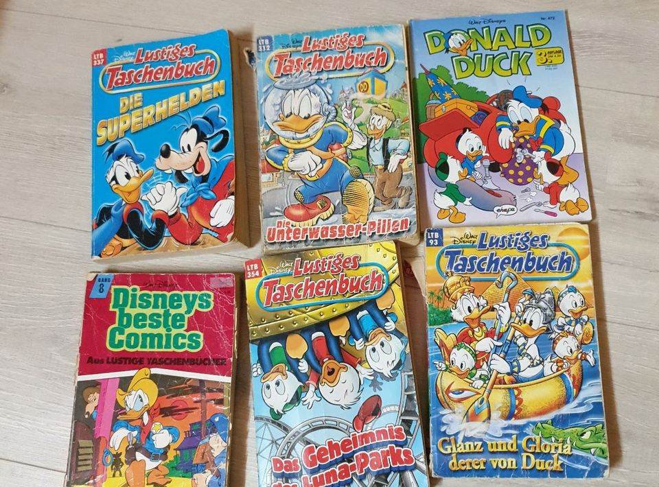 LTB 5 Stück Lustige Taschenbücher + Donald Duck Heft in Geislingen an der Steige