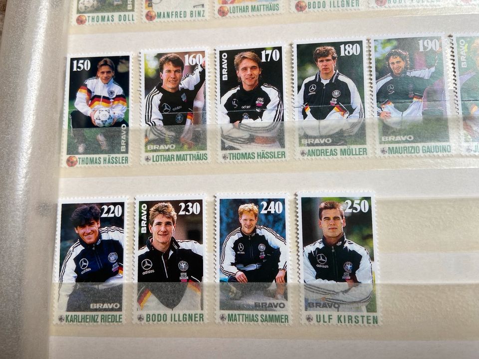 Bravo WM94 DFB Starmarken Briefmarken in Sarstedt