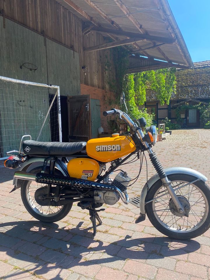 Simson S51 E/3 Enduro in Sittensen