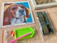 Diamant Painting Set für Kinder mit Rahmen, NEU und OVP, Hund Berlin - Hohenschönhausen Vorschau