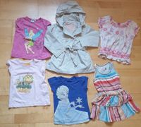 Kleidungspaket Mädchen Gr 98 Jacke Kleid Elsa Tinkerbell Bayern - Schwandorf Vorschau