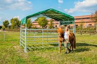 Mobile Boxen mit Überdachung Patura Weidezelt Wetterschutz Pferde Neumünster - Tasdorf Vorschau