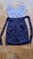 schickes schwarz-weißes Kleid,neuwertig,Seide,Vero Moda,XS Hessen - Pfungstadt Vorschau