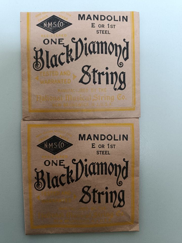 Mandoline / Mandolin String Set / Black Diamond in Taunusstein