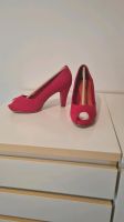 Peeptoes Pumps rot Marco Tozzi 38 high heels Schleswig-Holstein - Glinde Vorschau