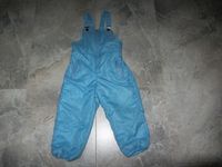 Kleinkinder Schneehose Skihose Gr. 92 Latzhose Träger hellblau Sachsen-Anhalt - Schkopau Vorschau