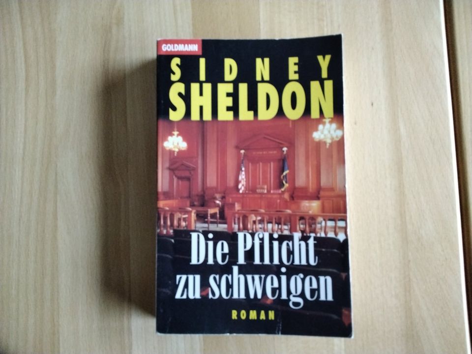 Die Pflicht zu schweigen, Sidney Sheldon, Roman, gebraucht in Bretten