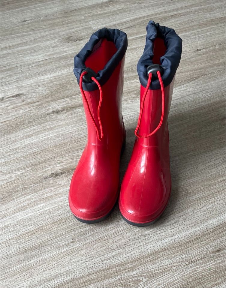 Gummistiefel rot Gr 34 in Vechelde