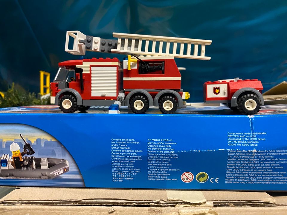 Lego City Feuerwehr Löschzug 7239 in Wadersloh