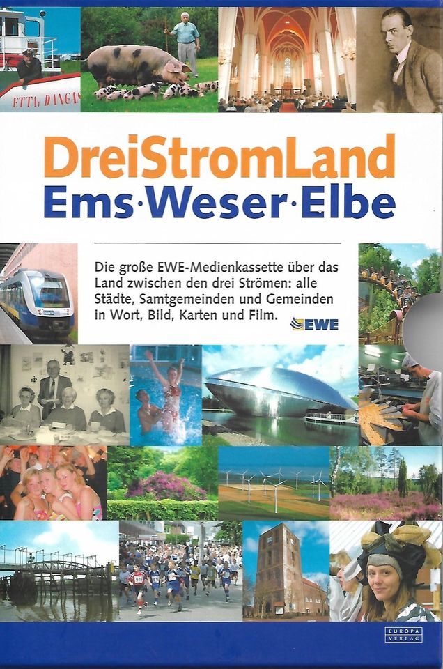 Drei Strom Land ! EWE ! Ems, Weser, Elbe ! Inkl. Versand ! in Leutersdorf