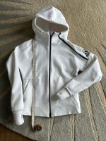 Premium Adidas Zipp Hoodie Trainingsjacke Jacke winddicht weiss S Nordrhein-Westfalen - Lemgo Vorschau