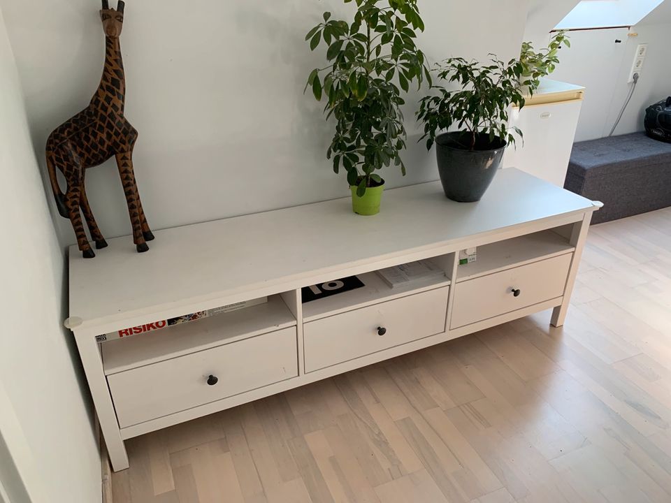 Ikea Hemnes Sideboard TV-Board weiß Holz in Krefeld