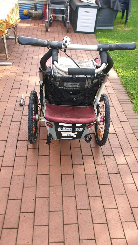 Fahrradanhänger/Kinderwagen chariot cx1 in Jülich