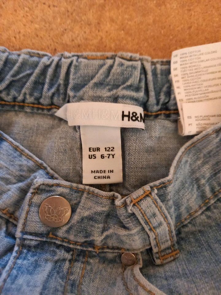 Jeans Rock gr 122 von H&m in Tauberbischofsheim