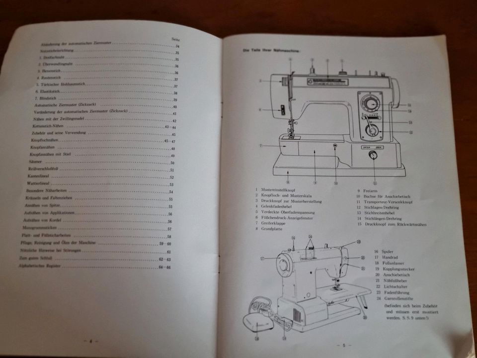 Nähmaschine Ideal Topstar Superautomatik in Grafling