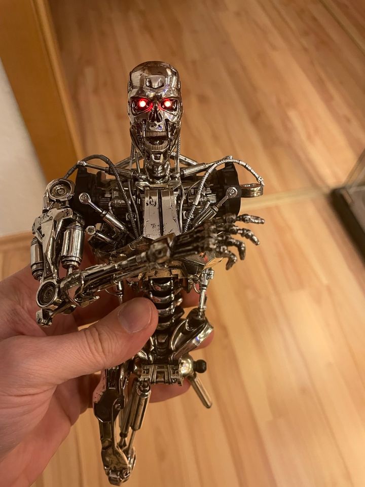 Hot Toys 1/6 Terminator EndoSkelett Figur in Schwäbisch Hall