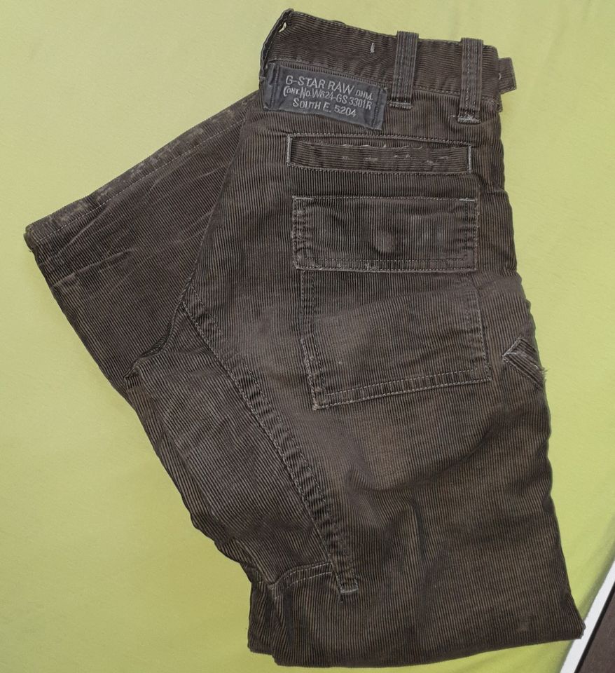 original G Star Cordhose, 31/34, brau in Berlin