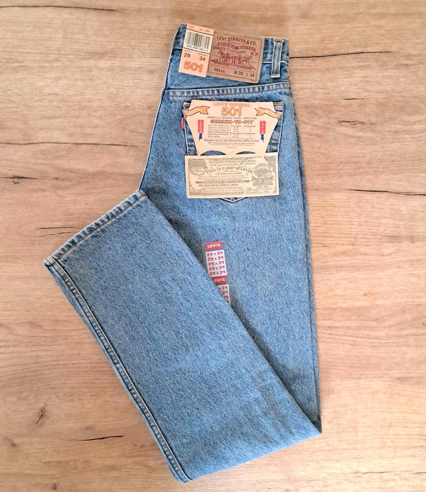 Levis 501 Shrink To Fit 29/34 Vintage Rarität Made in USA in Hamburg