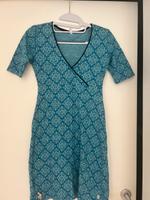 Blutsgeschwister Kleid – XS – blau mit Muster Baden-Württemberg - Heimsheim Vorschau