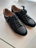 Damenschuhe Sneakers Low aus Leder schwarz Damen Gr. 38 Geox Rheinland-Pfalz - Ludwigshafen Vorschau