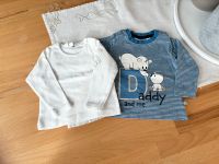 Set 2 Langarmshirt Kanz Gr. 62 weiß blau grau Pulli Pullover Bayern - Lutzingen Vorschau