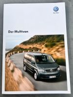 Prospekt VW T5 Multivan mit Preislisten 11/2008 Thüringen - Pössneck Vorschau