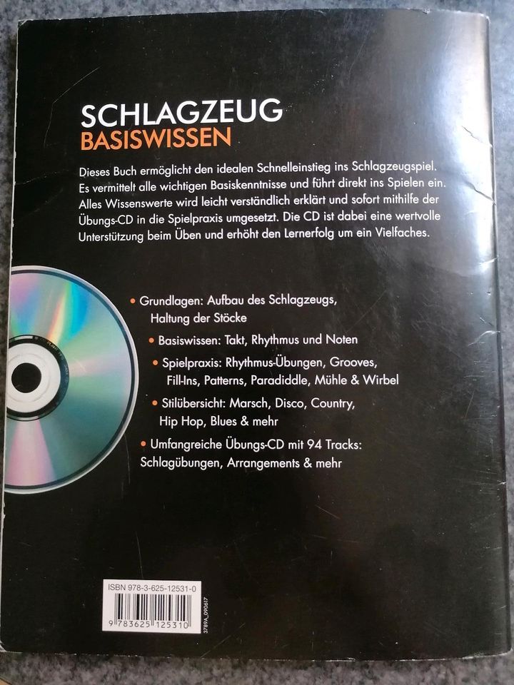 Schlagzeug Basiswissen plus CD in Pfaffenhofen a.d. Ilm