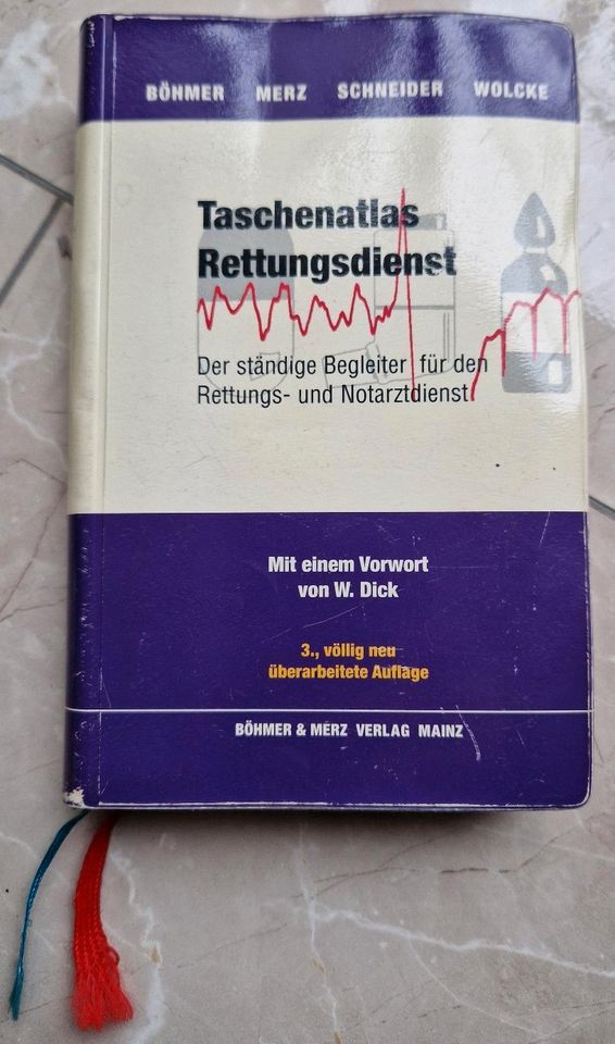 Taschenatlas Rettungsdienst Buch Der ständige Begleiter TOP ZUSTA in Berlin