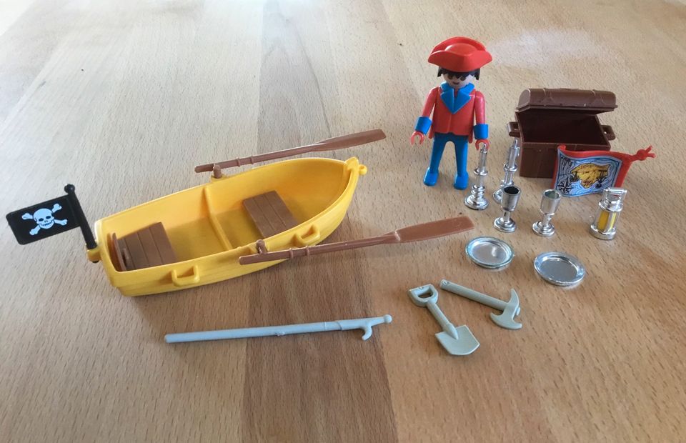 Playmobil Klicky Vintage Piraten Ruderboot 3570 in Sankt Goar