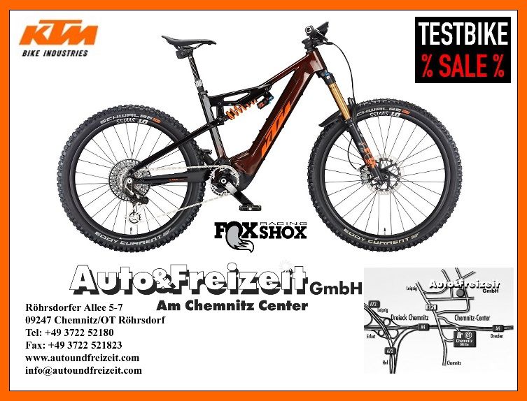 KTM E-BIKE MACINA PROWLER EXONIC CX RACE+AXS * TB & NEU in Röhrsdorf