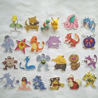 24 Pokemon für Adventskalender (Pikachu Schiggy + 22 XL Sticker) Rheinland-Pfalz - Budenheim Vorschau