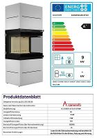 EEK A+ Panoramakaminofen SCANDINAVIAN 65 WH - 9kW Sachsen - Bernsdorf Vorschau