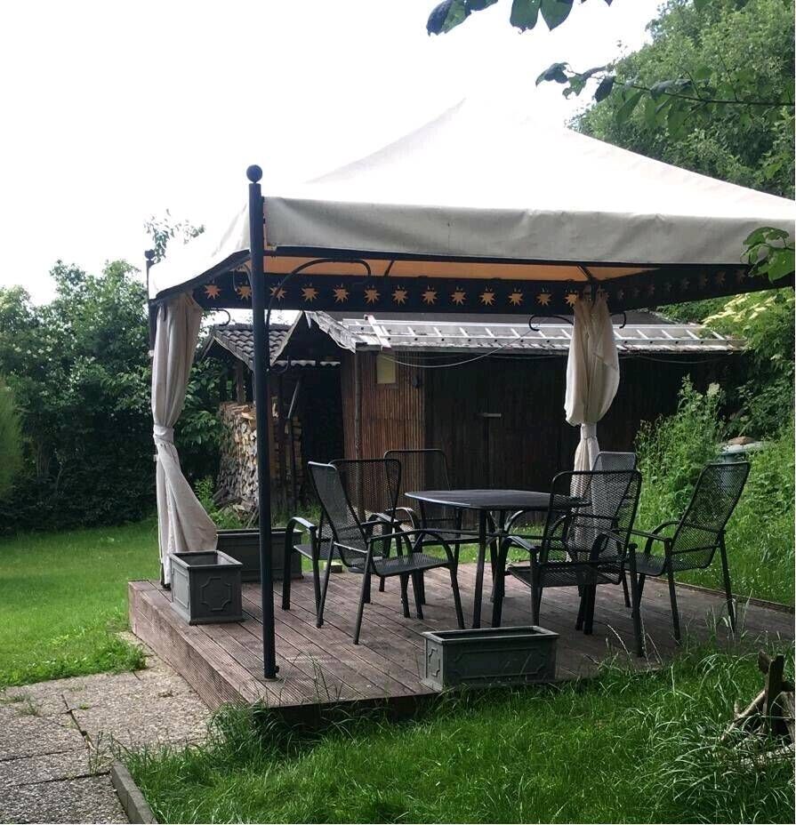 Pavillon Ersatzdach Sienna Garden Korfu aus LKWPlane 3,5 x 3,5 m in