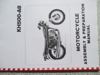 Montageanleitung Werkstatthandbuch Kawasaki KH 500 A8, 08/1975 Nordrhein-Westfalen - Alsdorf Vorschau