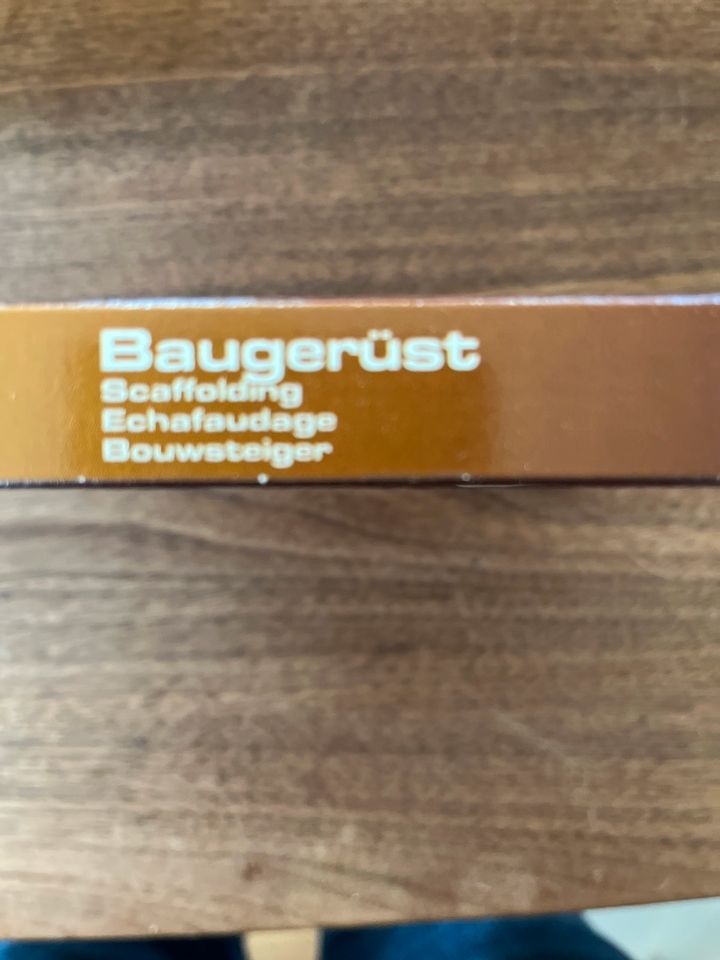 H0-Modellbausatz „Baugerüst“ von Vollmer, originalverpackt in München