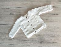 Baby Strickjacke weiss Gr 62 68 sehr guter Zustand Bayern - Memmelsdorf Vorschau