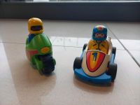 Playmobil 1 2 3 Rennwagen Motorrad Auto Fahrzeuge Figuren TOP Bayern - Dittelbrunn Vorschau